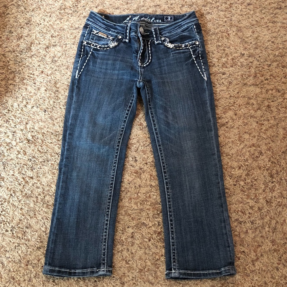 [LA Idol USA] Capri Jeans